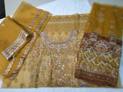 FESTIVE FORMAL EMBROIDERED SUIT