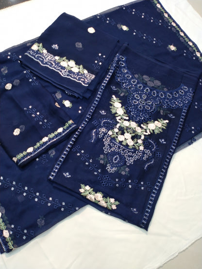 FESTIVE FORMAL EMBROIDERED SUIT