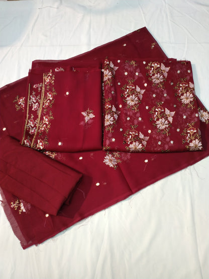 FESTIVE FORMAL EMBROIDERED SUIT