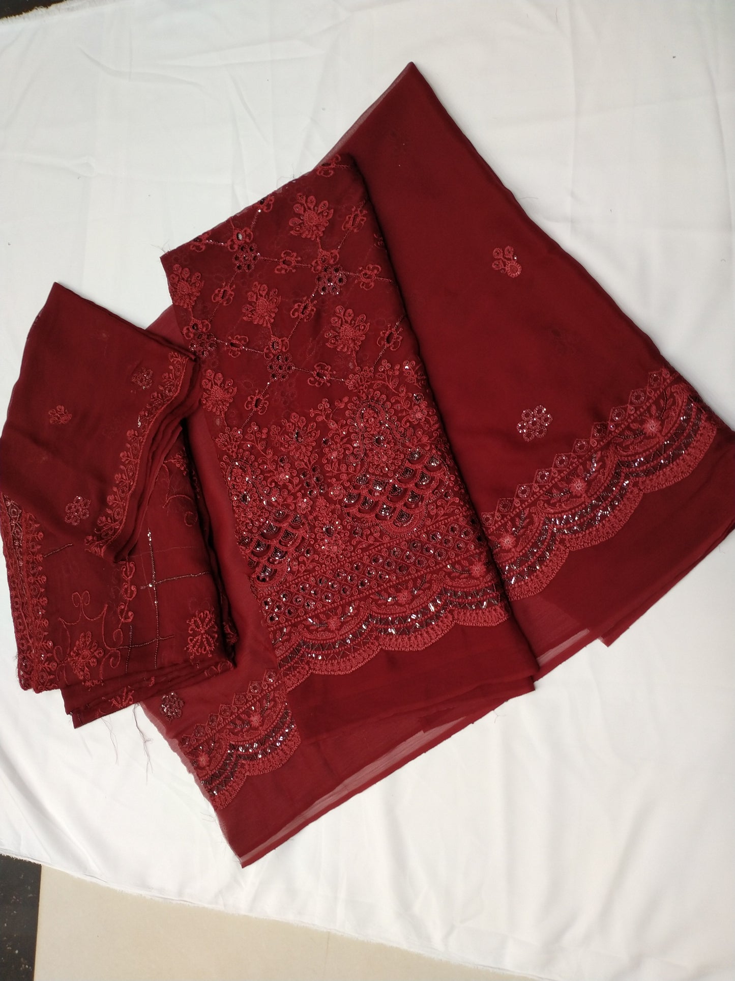 FESTIVE FORMAL EMBROIDERED SUIT