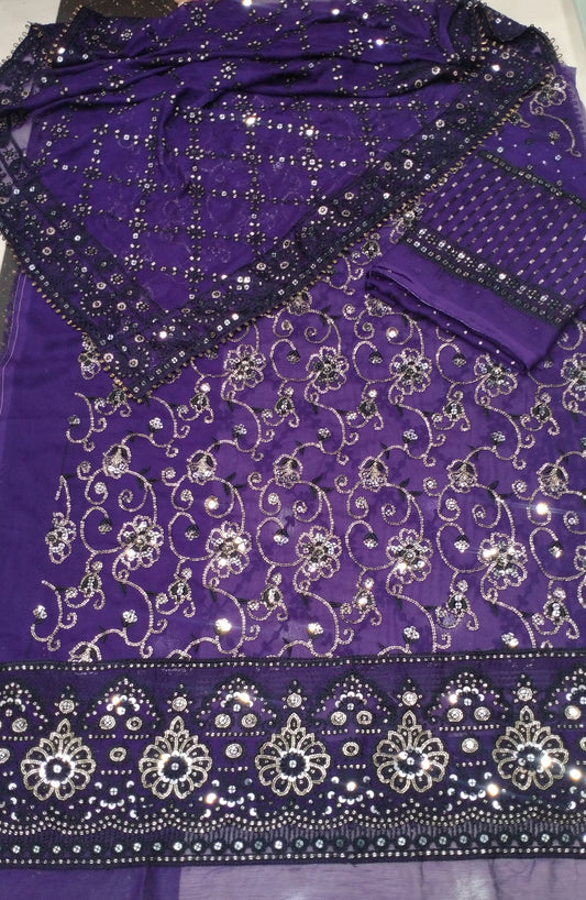 LUXURY FORMAL EMBROIDERED SUIT