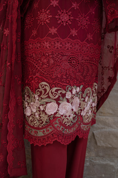 FESTIVE FORMAL EMBROIDERED SUIT